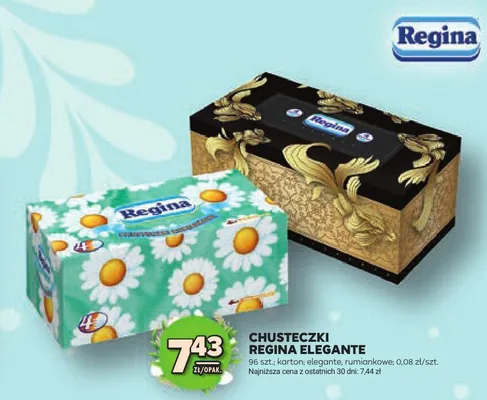 Chusteczki elegante promocja w Stokrotka