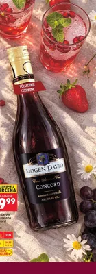 Wino Mogen David Concord promocja w Biedronka