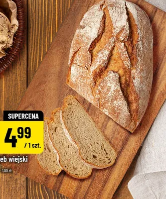 Chleb wiejski promocja w POLOmarket