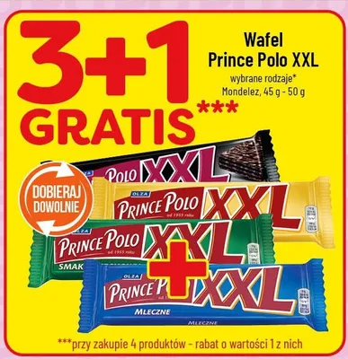 Wafel prince polo XXL promocja w POLOmarket