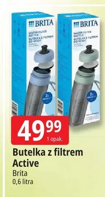 Butelka z filtrem Active Brita 0,6 litra promocja w Leclerc