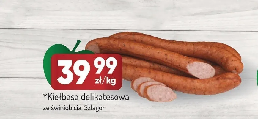 Kiełbasa delikatesowa ze świniobicia Szlagor promocja w Avita