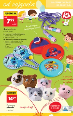 Pluszowa piłeczka promocja w Biedronka