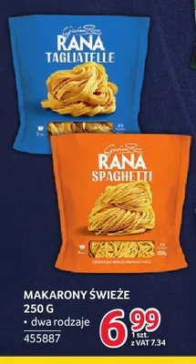 Makaron świeży tagliatelle Giovanni Rana promocja w Selgros