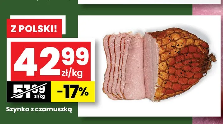 Szynka z czarnuszką promocja w emma MARKET