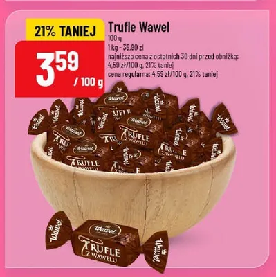 Trufle Wawel promocja w POLOmarket