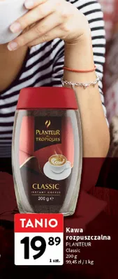 Kawa rozpuszczalna Planteur des Tropiques Classic promocja w Intermarche