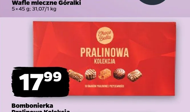 Bombonierka Pralinowa Kolekcja Choco Bella promocja w Netto