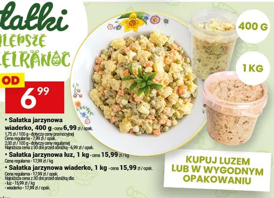 Sałatka jarzynowa wiaderko promocja w Twój Market