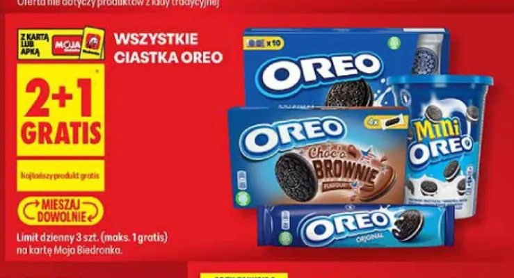 Ciastka Oreo promocja w Biedronka