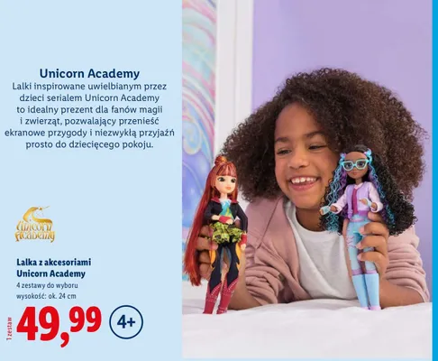Lalka z akcesoriami  promocja w Lidl