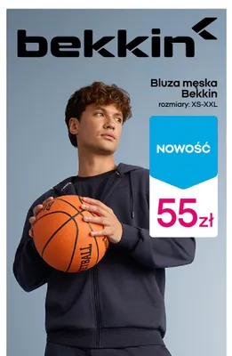 Bluza męska Bekkin promocja w Pepco