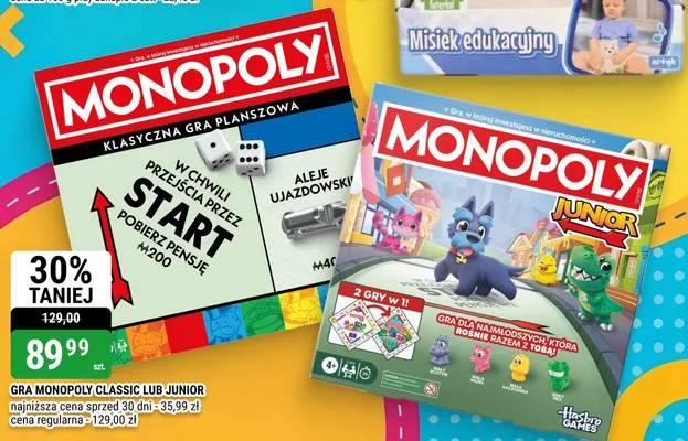 Gra Monopoly Classic promocja w bi1