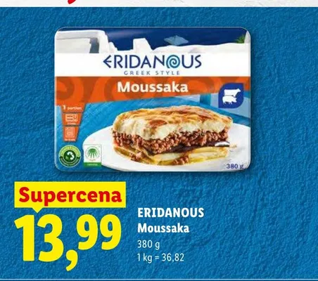 Moussaka Eridanous promocja w Lidl