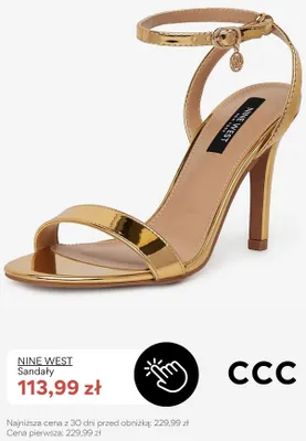 Sandały Nine West promocja w CCC
