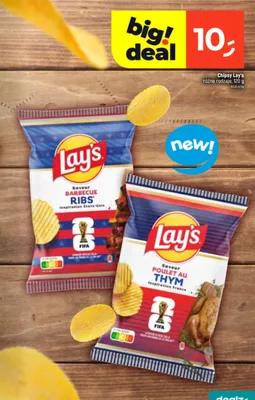 Chipsy Lay's Poulet au Thym promocja w Dealz