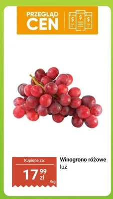 Winogrono różowe luz promocja w Biedronka