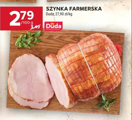 Szynka farmerska Duda promocja w Stokrotka