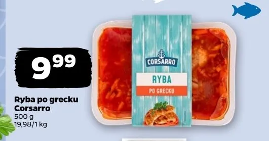 Ryba po grecku Corsarro promocja w Netto