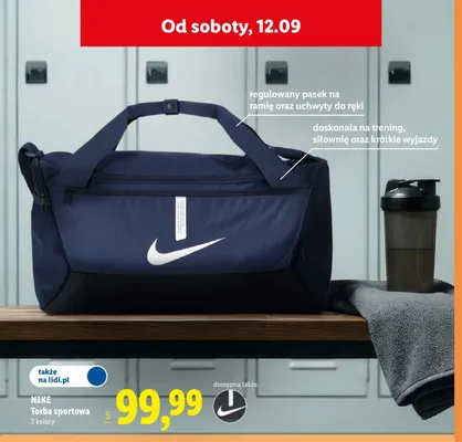 Torba sportowa Nike promocja w Lidl