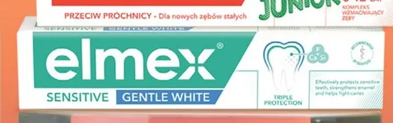 Pasta do zębów elmex Sensitive Gentle White promocja w Hebe