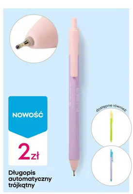 Długopis automatyczny trójkątny Astrapen promocja w Pepco