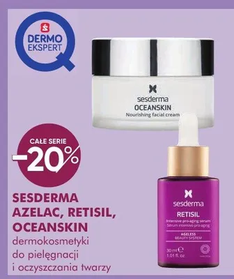Azelac, Retisil, Oceanskin dermokosmetyki do pielęgnacji i oczyszczania twarzy oraz ciała promocja w Super-Pharm