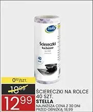 Ściereczki na rolce 40 szt. promocja w Wafelek