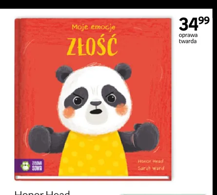 Książka Moje emocje. Złość promocja w Empik