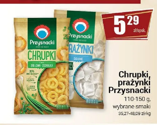 Chrupki Przysnacki Zielona Cebulka promocja w Premium Nasz Sklep