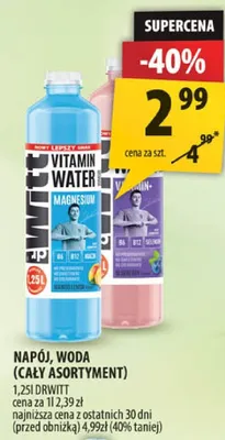 Napój Vitamin Water Magnesium promocja w Arhelan