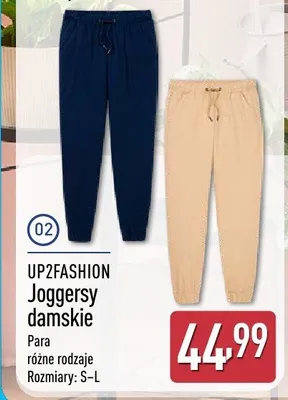 Joggersy damskie promocja w Aldi