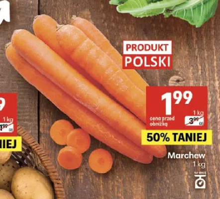 Marchew promocja w Delikatesy Centrum