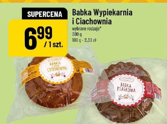 Babka Wypiekarnia i Ciachoownia promocja w POLOmarket