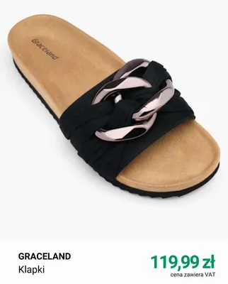 Klapki Graceland promocja w Deichmann