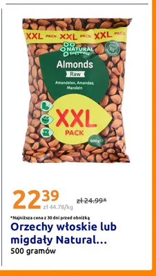 Migdały Natural Happiness promocja w Action