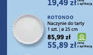 Naczynie do tarty Rotondo Lubiana 25 cm promocja w Stokrotka
