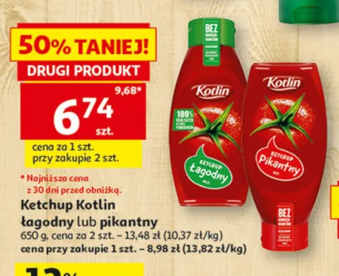 Ketchup Kotlin pikantny promocja w Auchan