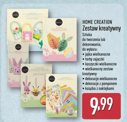 Zestaw kreatywny promocja w Aldi