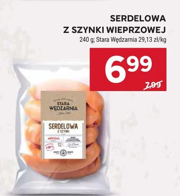 Serdelowa z szynki wieprzowej promocja w Stokrotka