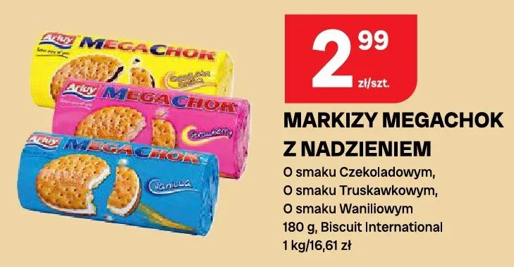Markizy megachok z nadzieniem promocja w Chorten