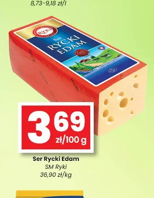 Ser Rycki Edam promocja w emma MARKET