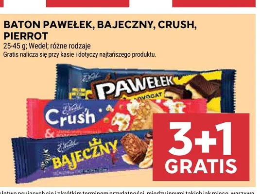 Baton Crush promocja w Stokrotka