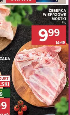 Żeberka wieprzowe mostki promocja w Stokrotka