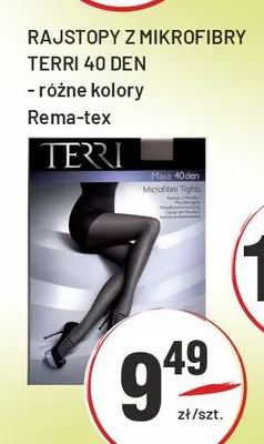 Rajstopy z mikrofibry Terri 40 DEN promocja w Sedal