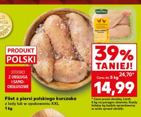 Filet z piersi polskiego kurczaka promocja w Kaufland