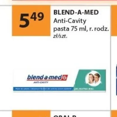 Pasta do zębów Blend-a-med Anti-Cavity promocja w Drogerie Laboo
