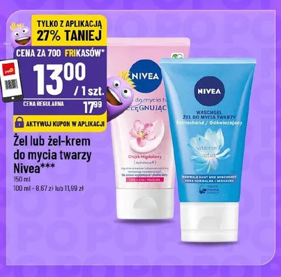 Żel do mycia twarzy Nivea Odświeżający promocja w POLOmarket
