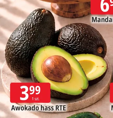 Awokado hass RTE promocja w Leclerc