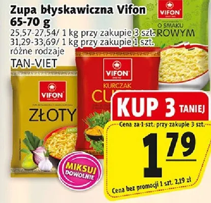 Zupa błyskawiczna Vifon promocja w Prim Market